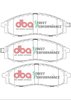 Street Performance Brake Pad Set, 00-04 Nissan Xterra SP500 - image 2