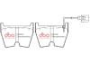 XP Performance Front Brake Pads, 08-19 Audi R8 (w/Iron Rotors) - image 1