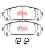 SP Performance Front Brake Pads, 20-21 Toyota Highlander - image 1