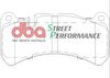 Street Performance Brake Pad Set, 08-10 Mercedes-Benz SLK55 AMG SP500 - image 3