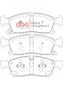 Xtreme Performance Brake Pad Set, 11-12 Dodge Durango / 11-12 Jeep Grand Cherokee XP650 - image 3