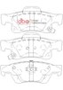 Xtreme Performance Brake Pad Set, 10-15 Camaro XP650 - image 3