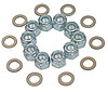 3RD MEMBER NUTS and WASHERS - SET OF 100 PIECES - image 1