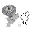 MCK1016 Engine Water Pump and Fan Clutch - image 1