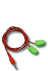 RE1 Ear Mold [Mono With 18 in. Cord]