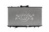 OE-Style 1-Row Radiator, Toyota Corolla, Geo Prizm