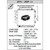OE-Style Heavy-Duty 3-Row Radiator, Jeep Wrangler - image 2