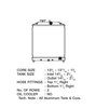 92-00 Honda Civic (VTEC) incl. Del Sol Models All-Aluminum Radiator - image 3