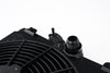 Universal Half Radiator - Evo 7/8/9 / 92-00 Civic - w/ SPAL Fan & Shroud - Black - image 4
