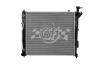 OE-Style 1-Row Radiator, Hyundai Santa Fe Sport - image 1