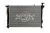 OE-Style 1-Row Radiator, Kia Sorento, Hyundai Santa Fe XL, Hyundai Santa Fe, Hyundai Santa Fe Sport
