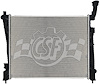 3959 Heavy-Duty Radiator Fits Select Dodge Durango Hellcat and 2018-2021 Jeep Grand Cherokee Trackhawk [Satin] - image 1