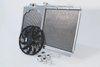 Mitsubishi Evo 4/5/6/7/8/9 Full Size Slim All-Aluminum Radiator w/ 12in SPAL Fan - image 2