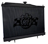 7230B High-Performance All-Aluminum Radiator for 1995-1998 Nissan R33 Skyline GT-R & 1994-1997 R33 GTS [Black] - image 1