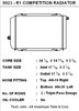 R-1 Triple-Pass "Ultimate Motorsports" Competition Radiator - image 3