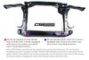BMW E30 Oil Cooler w/ fittings for OEM style and AN-10 male connections - image 4