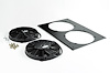 Porsche 944 All-Aluminum Fan Shroud w/ Dual 9-inch SPAL Fan - image 1