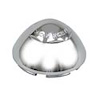 DOME CHROME PLASTIC SNAP-IN - image 1
