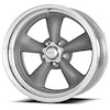 AMERICAN RACING CLASSIC TORQ THRUST II MAG GRAY W/ CENTER POLISHED BARREL 17 x 7 5X4.75 14 4.55 - image 1
