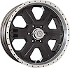 Fuel Series 321 Wheel Black Painted Center & Machined Finish Lip - image 1