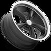 VN338 Boss Torq-Thrust Textured Black Wheel [Size: 18" x 8"] - image 2