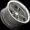 VN338 Boss Torq-Thrust Graphite Gray Wheel [Size: 20" x 10"] - image 2