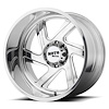 MO400 Series Polished Left Wheels Size: 24'' x 12'' - image 1