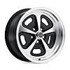 VN50157034500 VN501 Wheel [Size: 15" x 7"] Gloss Black/Machined Finish - image 1