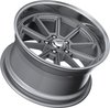 VN510 Draft Series Vintage Silver Wheel 18" x 10" - image 3