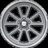 VN510 Draft Series Vintage Silver Wheel 18" x 10" - image 2