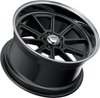 VN510 Draft Gloss Black Wheel 18" x 8" - image 3