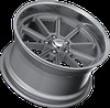 VN510 Draft Series Vintage Silver Wheel 18" x 8" - image 3