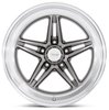 VN514 Groove Wheel [Size: 18" x 8"] Anthracite w/Diamond Cut Lip - image 2