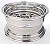 Polished Hopster Wheel Size: 15 x 8" Bolt Circle: 5 x 4-3/4" Rear Spacing: 3-3/4" - image 3
