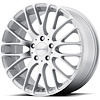 KMC Maze Series Silver Finish Wheel - image 1