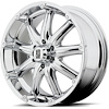 Badlands Series XD779 Chrome Wheel Size: 20" x 9" - image 1