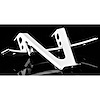 XD827 Series RS3 White 17" x 8" Split Spoke Insert- Set of Five - image 1
