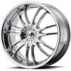 Helo Series 845 Chrome Wheel Size: 20" x 8-1/2" - image 1