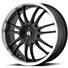 Helo Series 845 Black Wheel Size: 18" x 8" - image 1