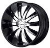 Helo Series 851 Black Wheel Size: 22" x 10" - image 1