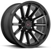 XD Wheels XD855 Luxe Wheel [Size: 20" x 10"] Gloss Black with Machined Gray Accents - image 2