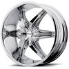 Helo Series 866 Chrome Wheel Size: 22" x 9-1/2" - image 2