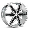 Helo Series 866 Chrome Wheel Size: 22" x 9-1/2" - image 1