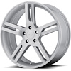 Helo Series 885 Silver Wheel Size: 18" x 8" - image 1