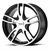 AMERICAN RACING ESTRELLA 2 GLOSS BLACK MACHINED 16 x 7 4X100/4.5 40 5.57 - image 1