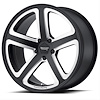 AMERICAN RACING HOT LAP SATIN BLACK MILLED 20 x 10 5x4.5 40 7.07 - image 1