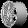 AR935 Redline Series Brushed Silver Wheel [Size: 20" x 8.5"] - image 2