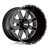 MO962 Moto-Metal Wheel, Size: 17x10", Bolt Pattern: 5x127.00/5x139.70 mm [Gloss Black] -24 mm Offset - image 1