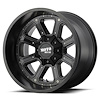 MOTO METAL SHIFT MATTE BLACK W/ G-BLK INSERTS 20 x 9 - image 1