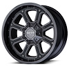 MOTO METAL SHIFT MATTE GRAY W/ G-BLK INSERTS 17 x 9 - image 1